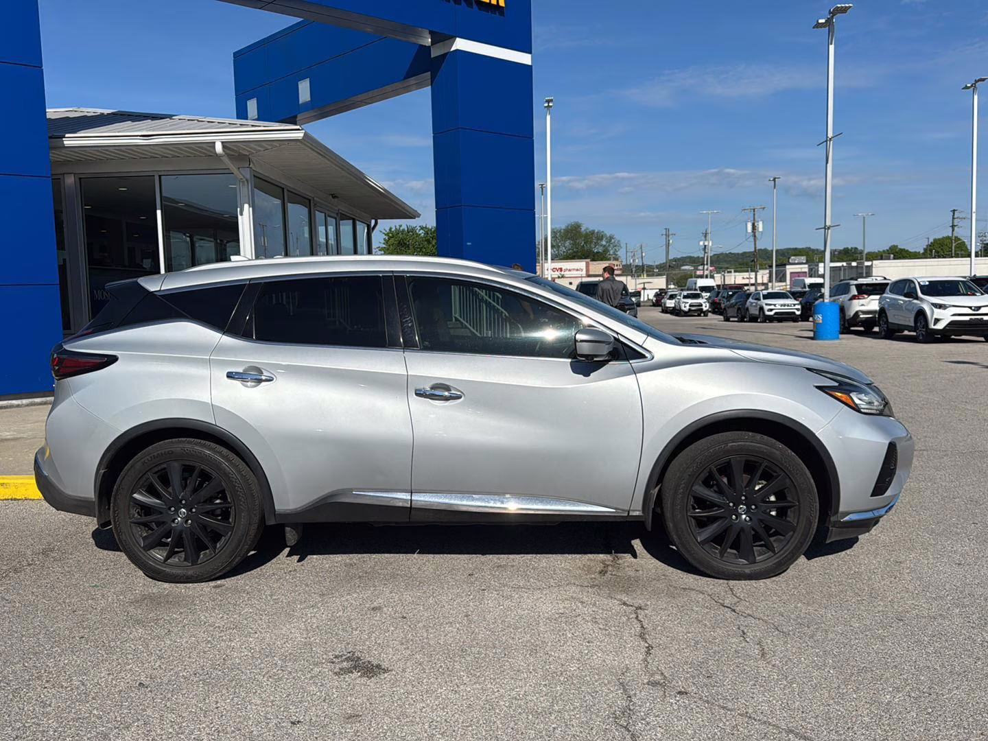 2020 Brilliant Silver Metallic Nissan Murano SL AWD SUV