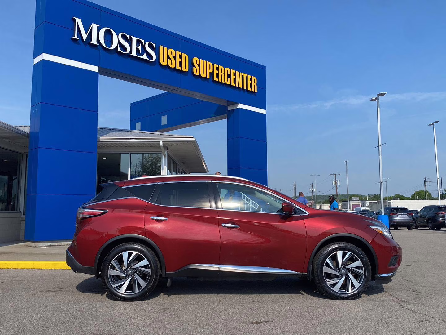 2018 Cayenne Red Metallic Nissan Murano Platinum AWD SUV