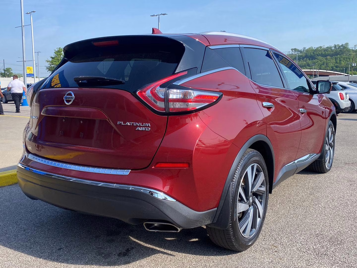 2018 Cayenne Red Metallic Nissan Murano Platinum AWD SUV