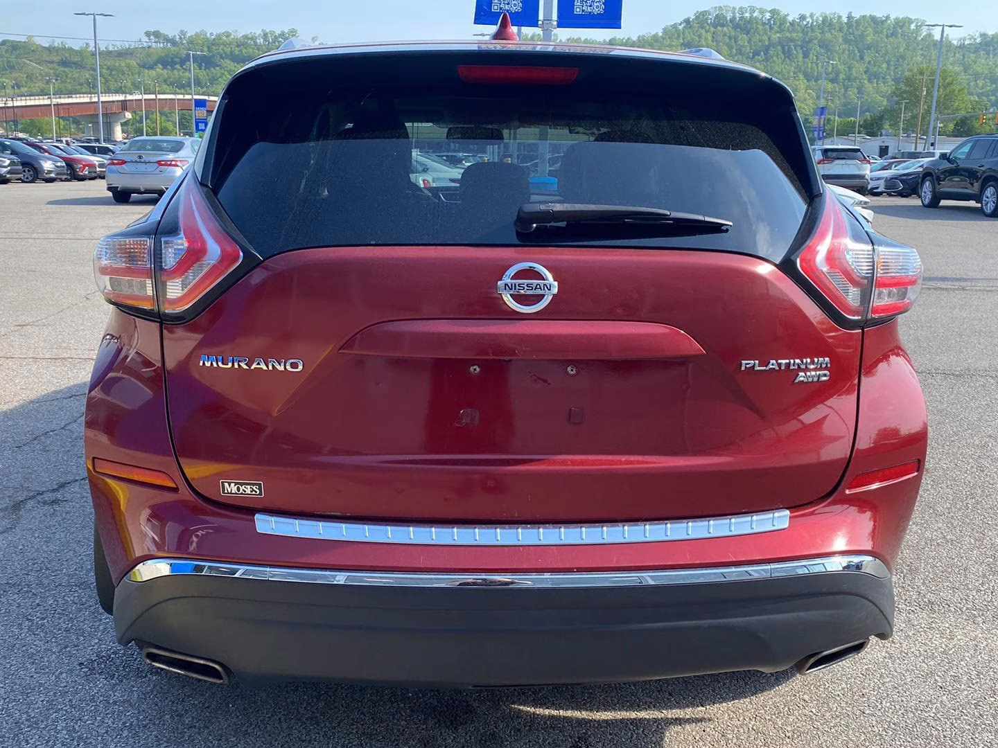 2018 Cayenne Red Metallic Nissan Murano Platinum AWD SUV