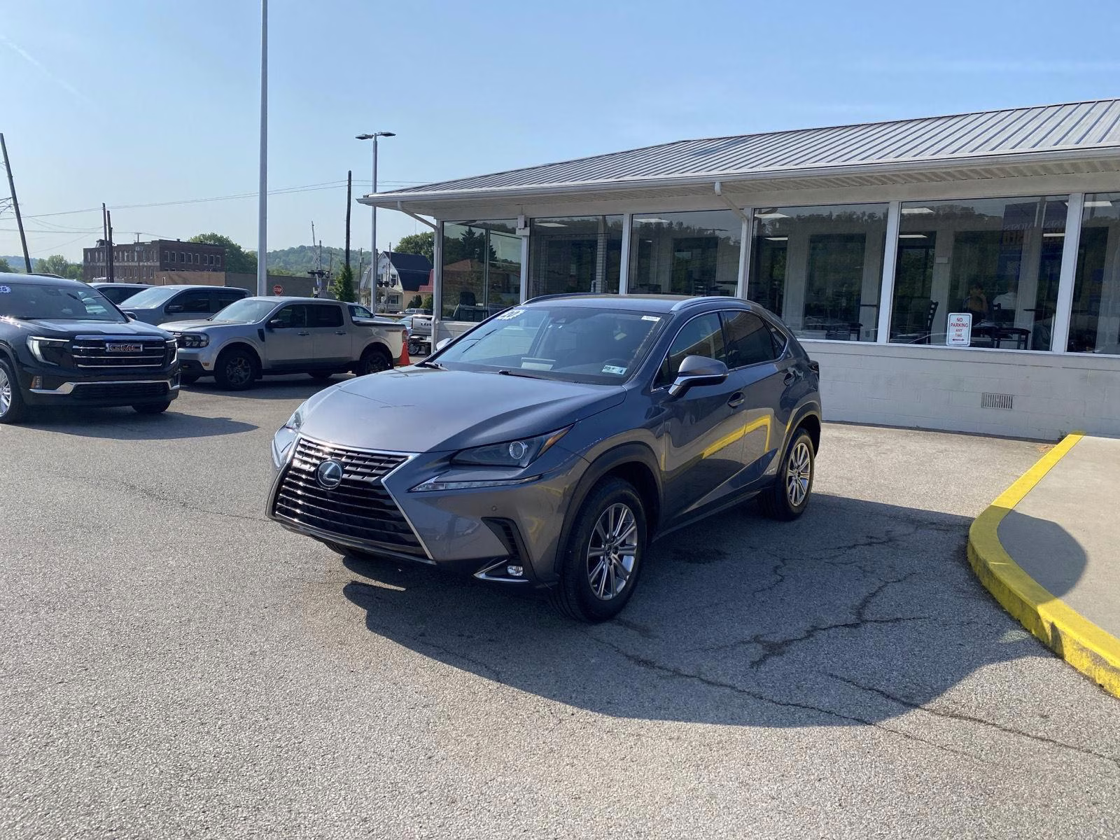 2020 Nebula Gray Pearl Lexus NX NX 300h AWD SUV