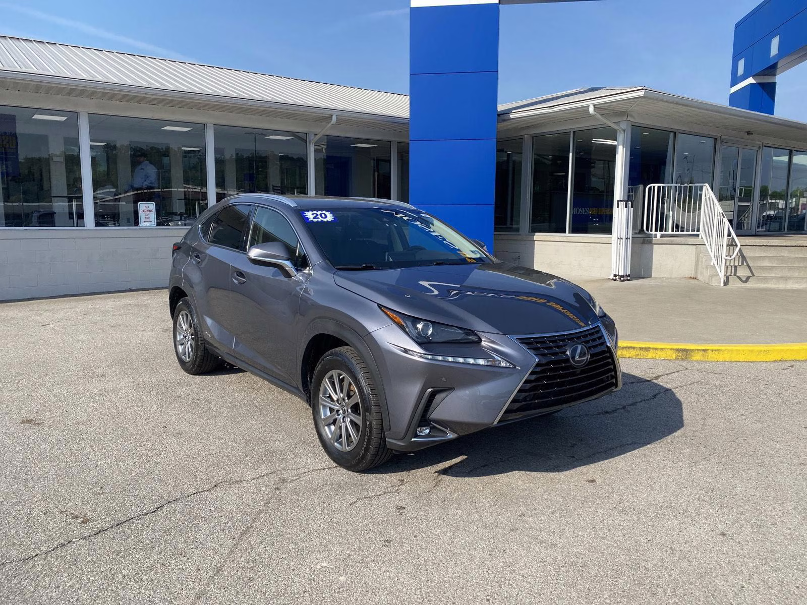 2020 Nebula Gray Pearl Lexus NX NX 300h AWD SUV