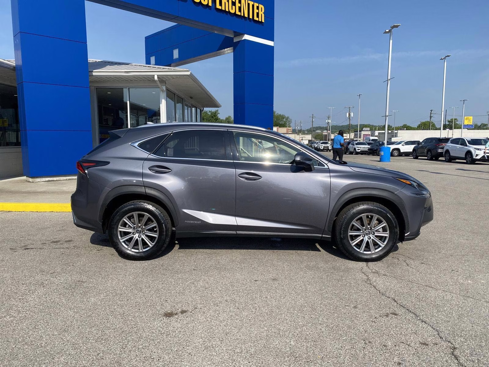 2020 Nebula Gray Pearl Lexus NX NX 300h AWD SUV