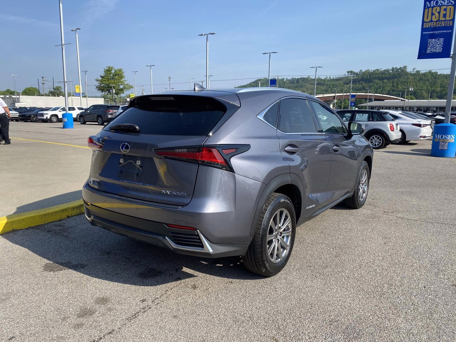 2020 Nebula Gray Pearl Lexus NX NX 300h AWD SUV