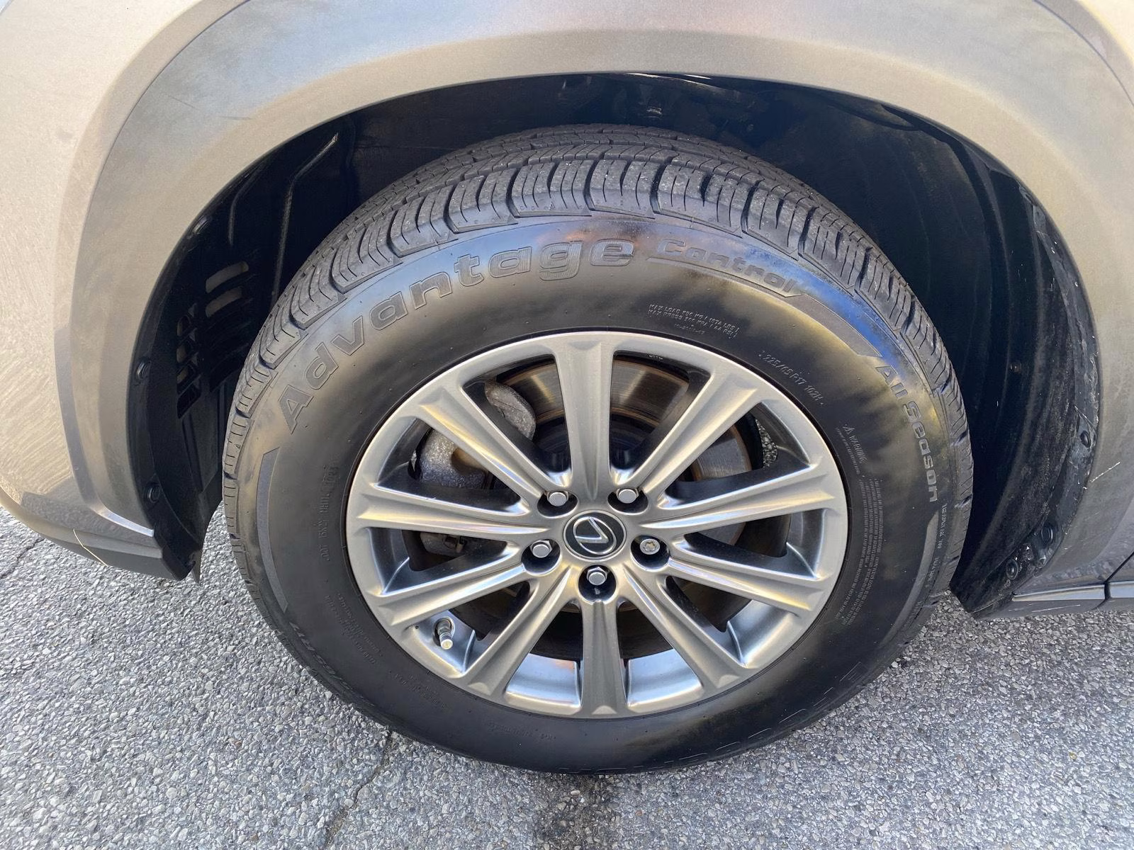 2020 Nebula Gray Pearl Lexus NX NX 300h AWD SUV