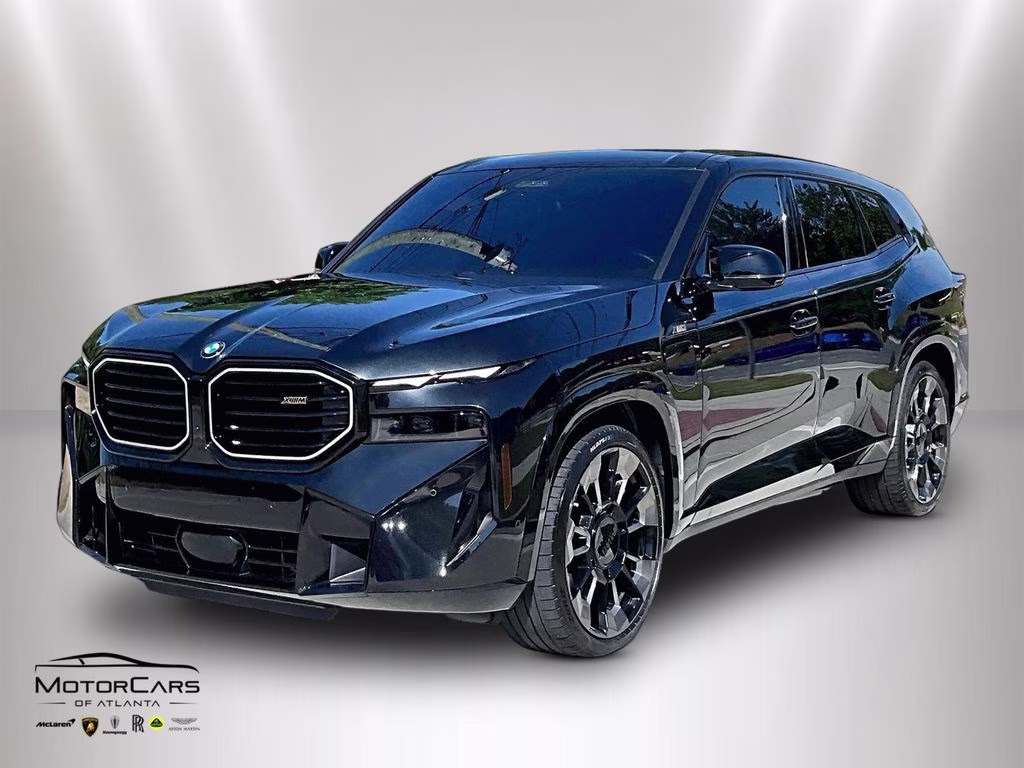 2023 Black Sapphire Metallic BMW XM M Hybrid Power AWD SUV