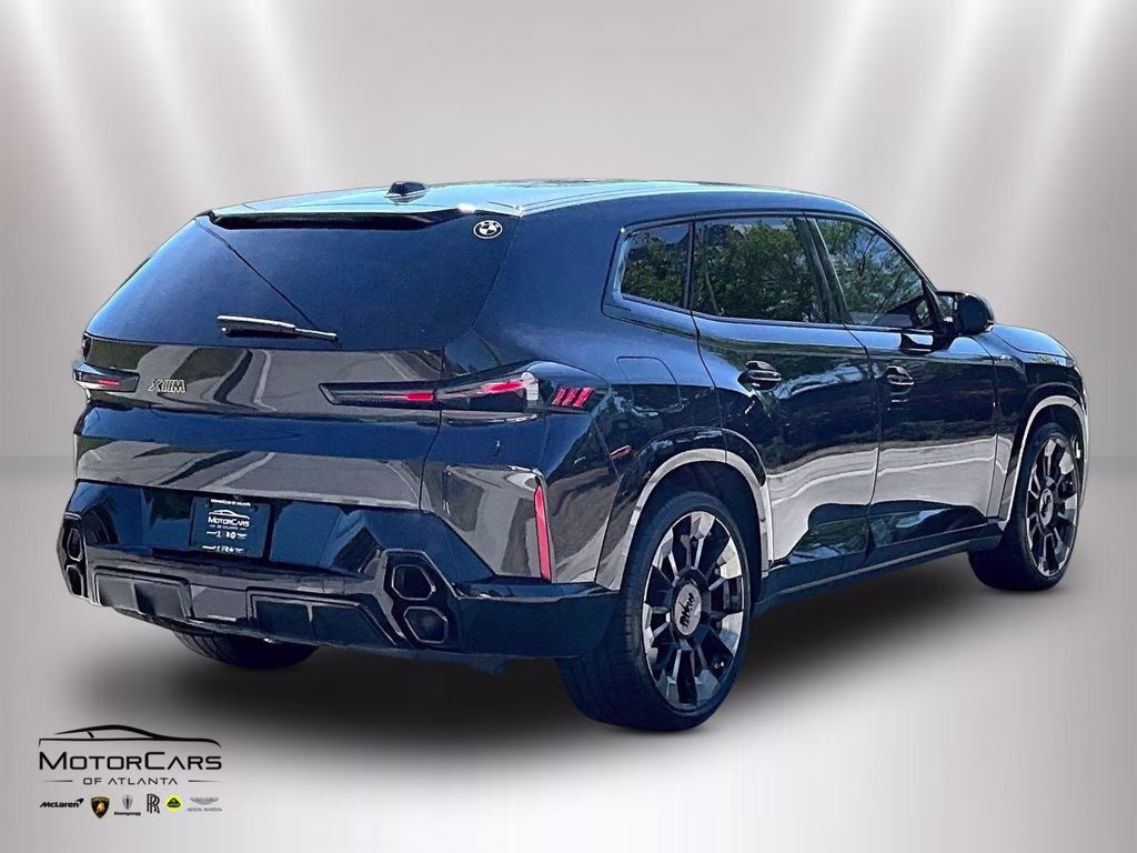 2023 Black Sapphire Metallic BMW XM M Hybrid Power AWD SUV