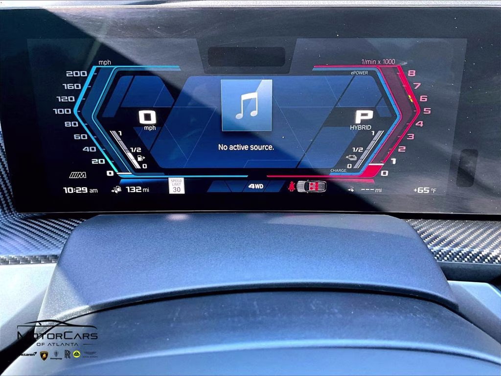 2023 Black Sapphire Metallic BMW XM M Hybrid Power AWD SUV