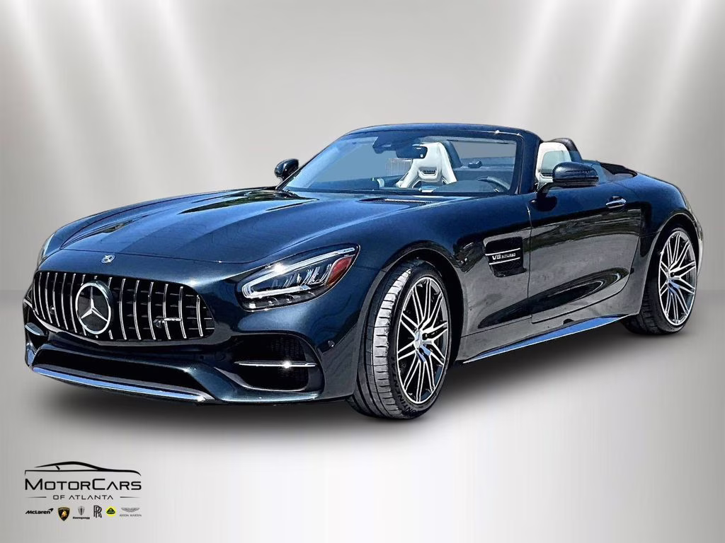 2020 Magnetite Black Metallic Mercedes-Benz AMG GT C RWD Convertible