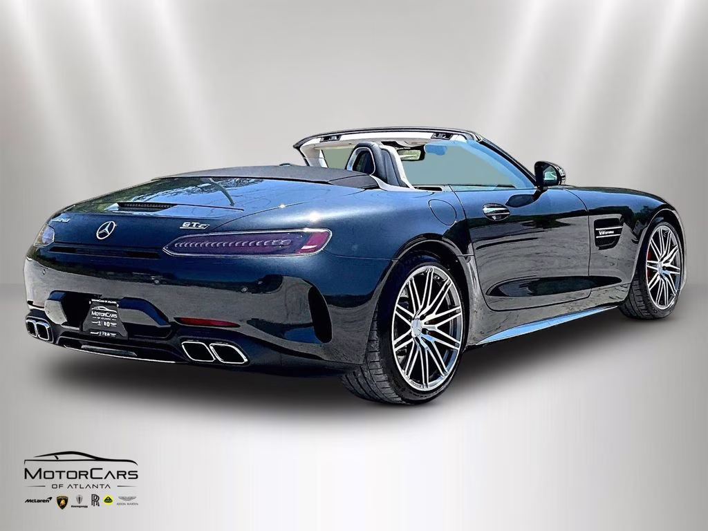 2020 Magnetite Black Metallic Mercedes-Benz AMG GT C RWD Convertible