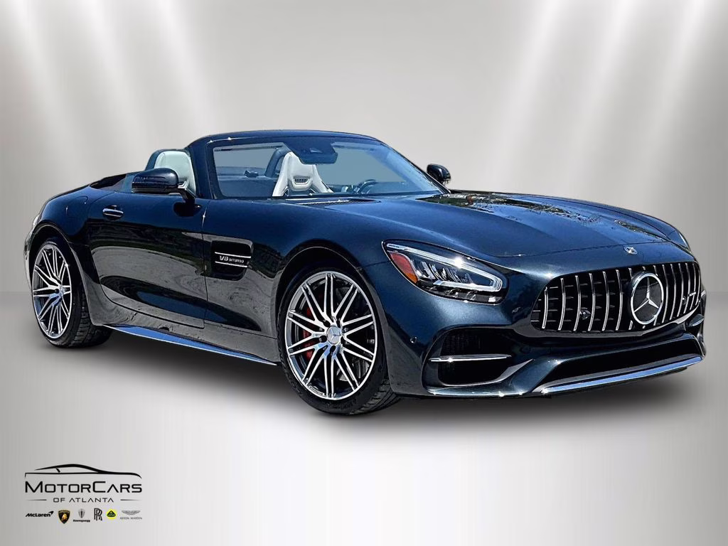 2020 Magnetite Black Metallic Mercedes-Benz AMG GT C RWD Convertible