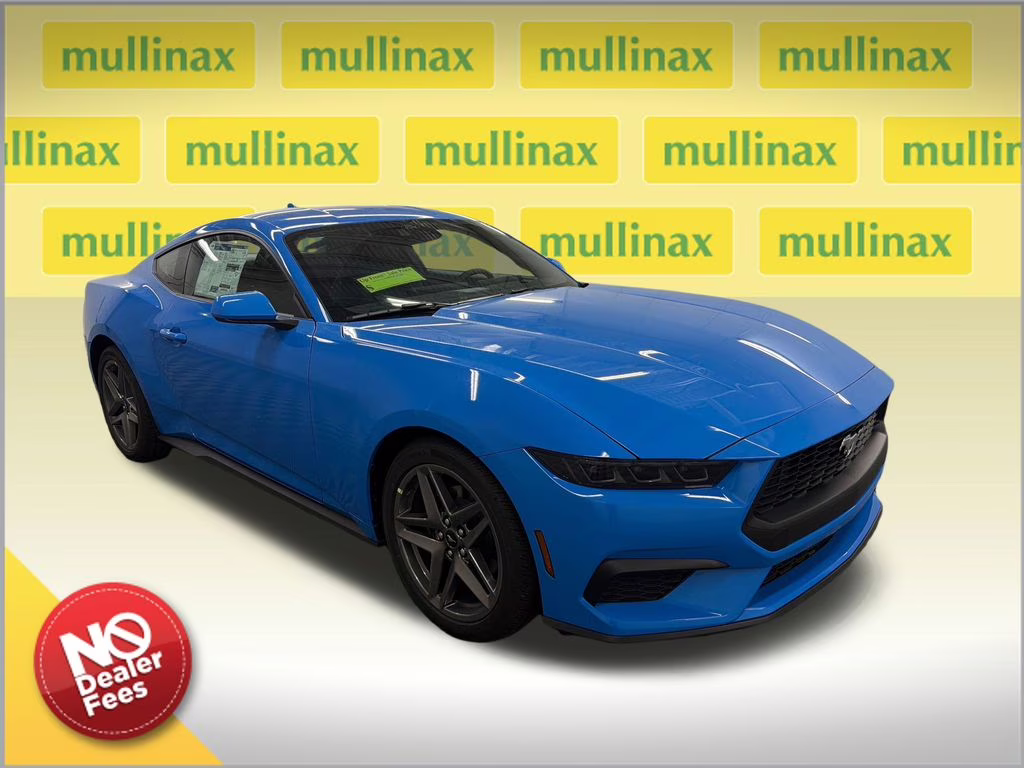 2026 GRABBER BLUE Ford Mustang EcoBoost RWD Coupe