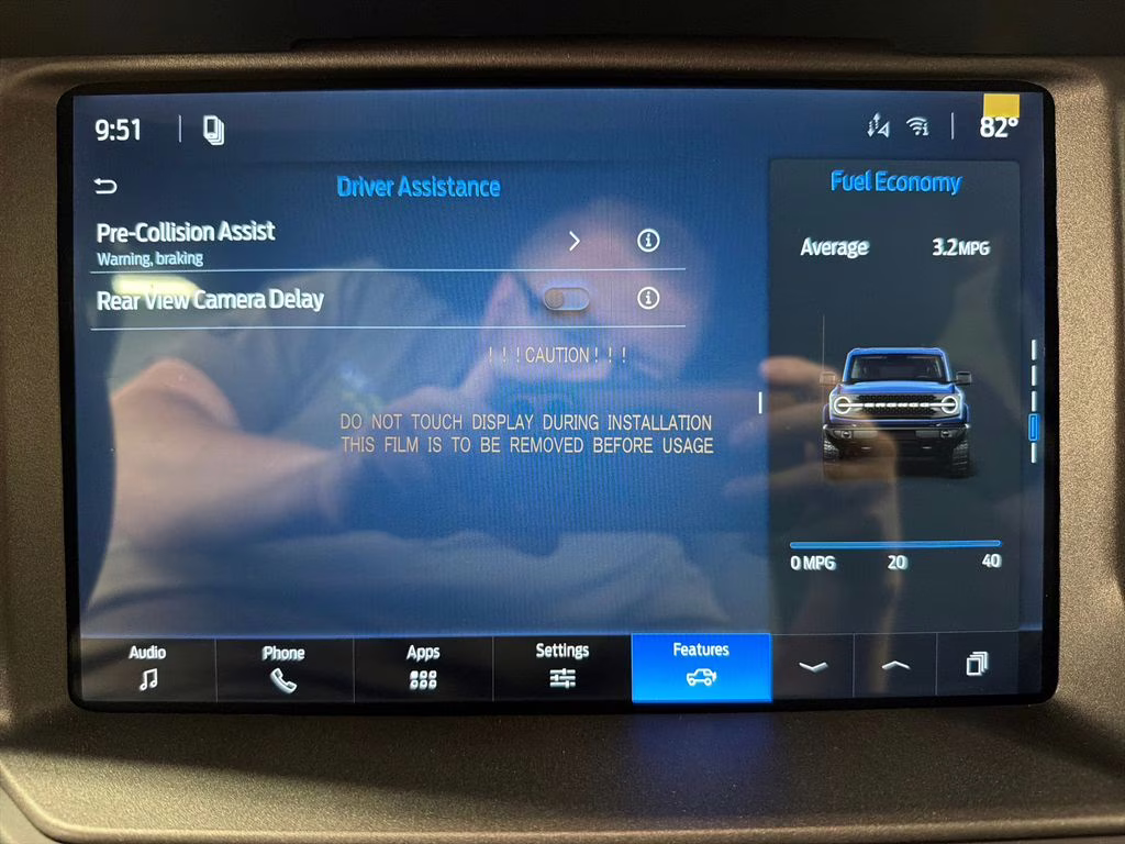 2026 SHADOW BLACK Ford Bronco Big Bend 4X4 SUV