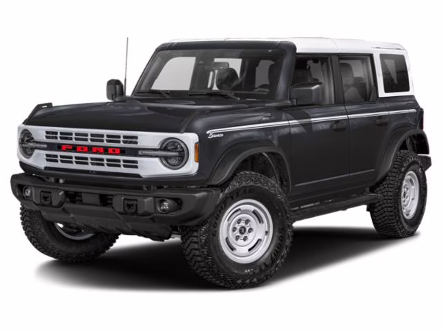 2026 SHADOW BLACK Ford Bronco Heritage Edition 4X4 SUV