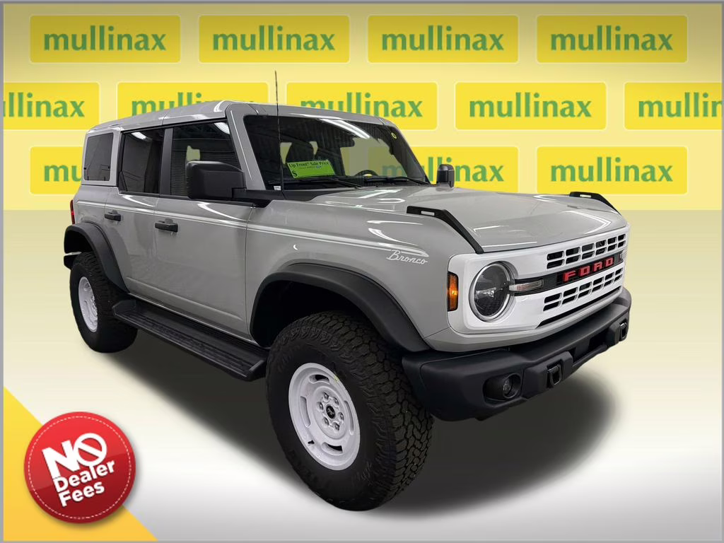 2026 AVALANCHE GRAY Ford Bronco Heritage Edition 4X4 SUV