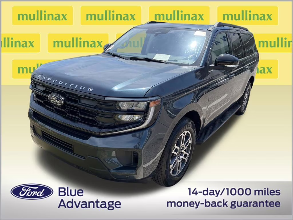 2025 Stone Blue Metallic Ford Expedition Max Active RWD SUV