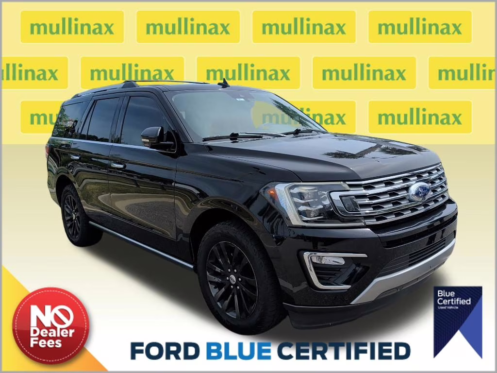 2019 Agate Black Metallic Ford Expedition Limited RWD SUV