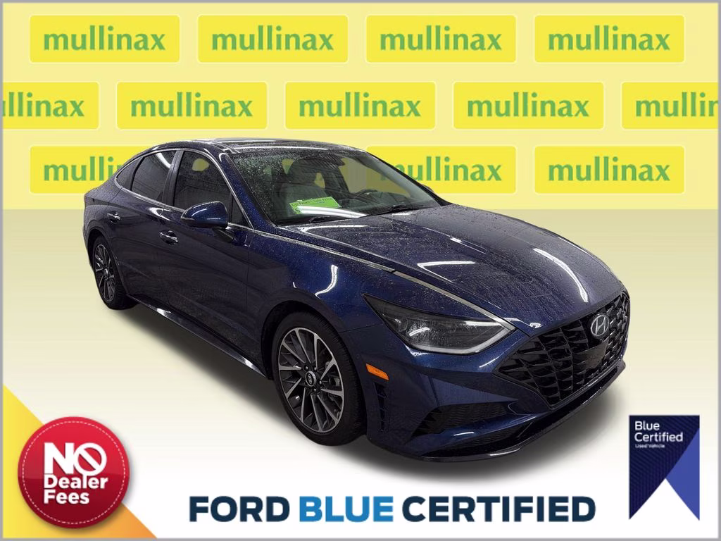 2022 Stormy Blue Hyundai Sonata Limited FWD Sedan