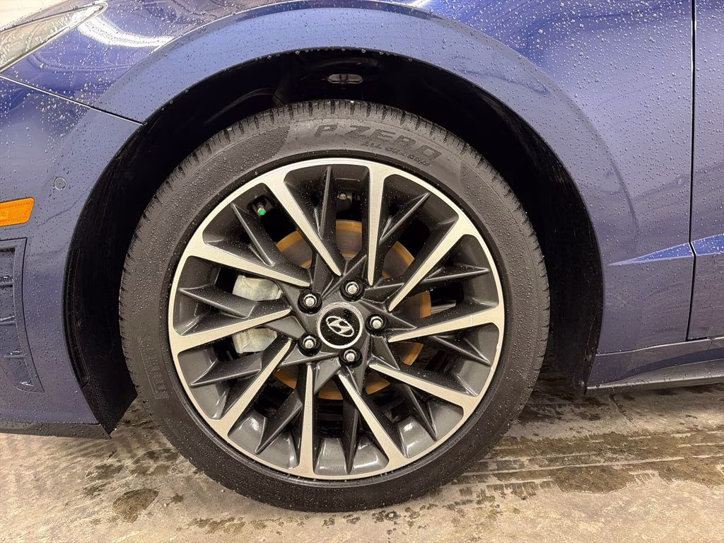 2022 Stormy Blue Hyundai Sonata Limited FWD Sedan