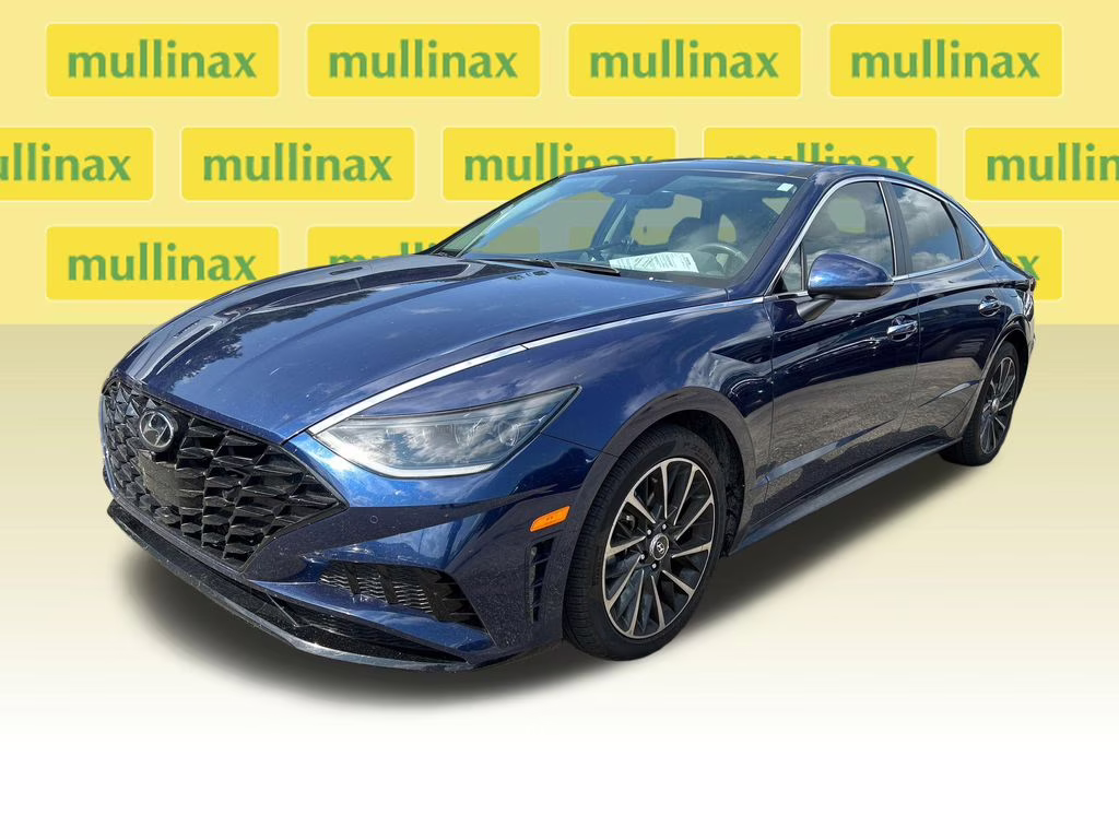 2022 Stormy Blue Hyundai Sonata Limited FWD Sedan
