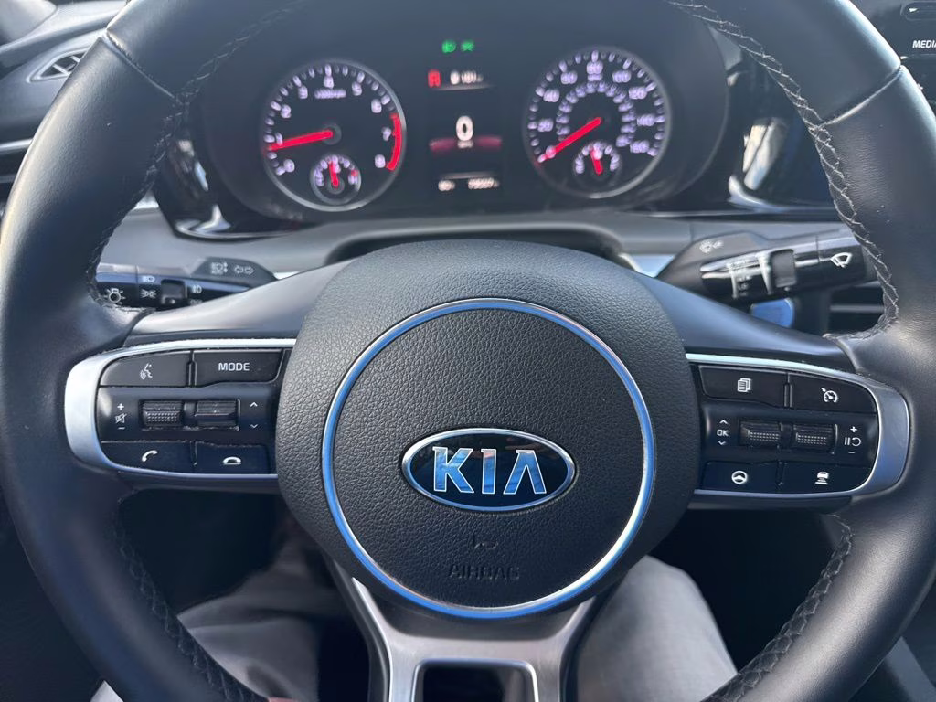 2021 Glacial White Pearl Kia K5 GT-Line FWD Sedan