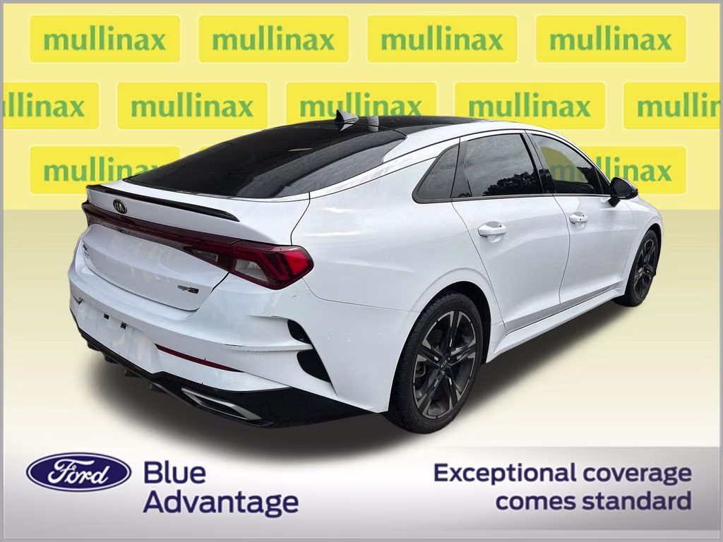 2021 Glacial White Pearl Kia K5 GT-Line FWD Sedan