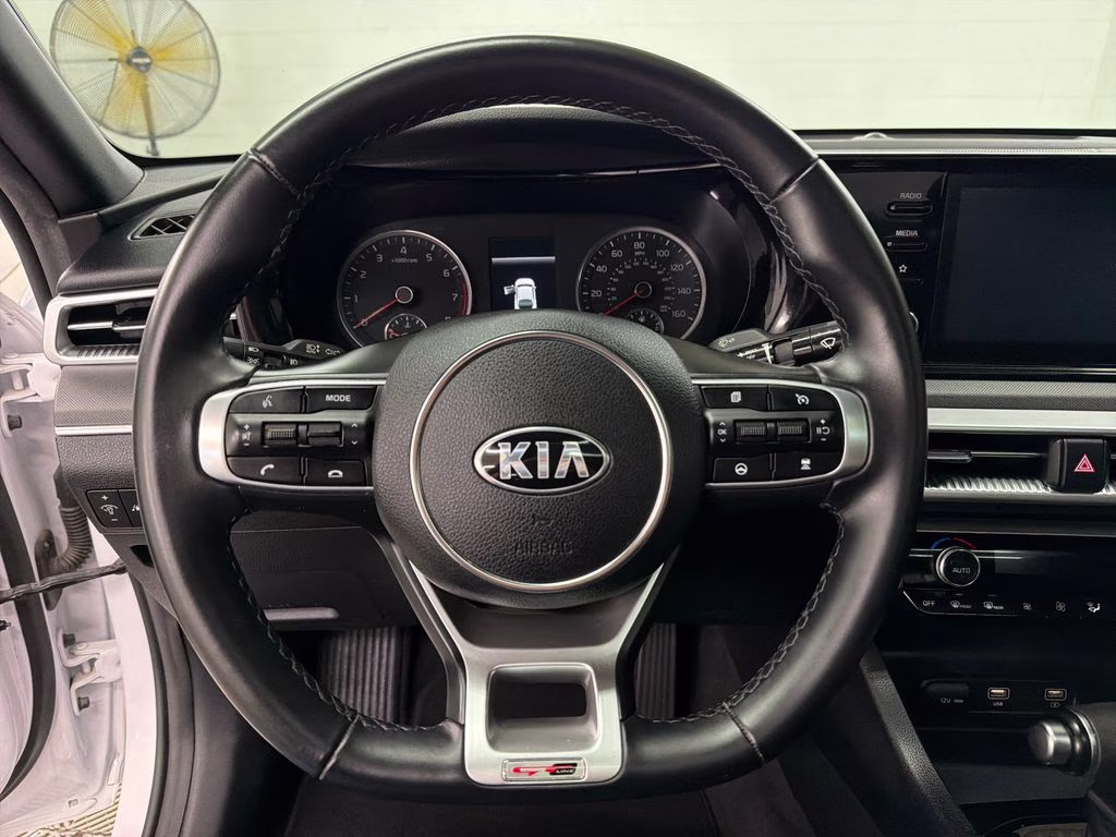 2021 Glacial White Pearl Kia K5 GT-Line FWD Sedan