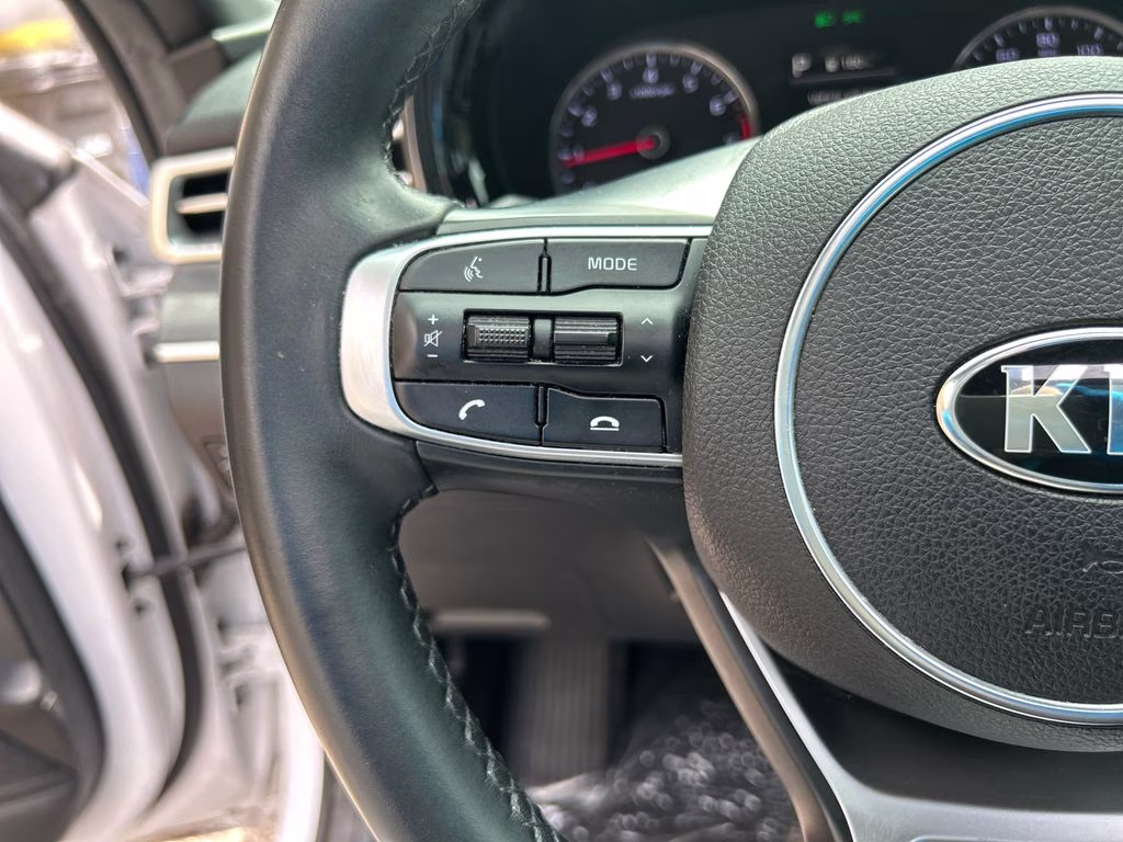 2021 Glacial White Pearl Kia K5 GT-Line FWD Sedan