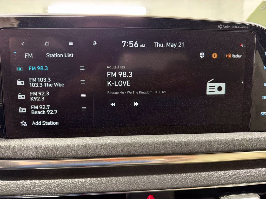 2023 Carbon Blue Hyundai Sonata SEL FWD Sedan