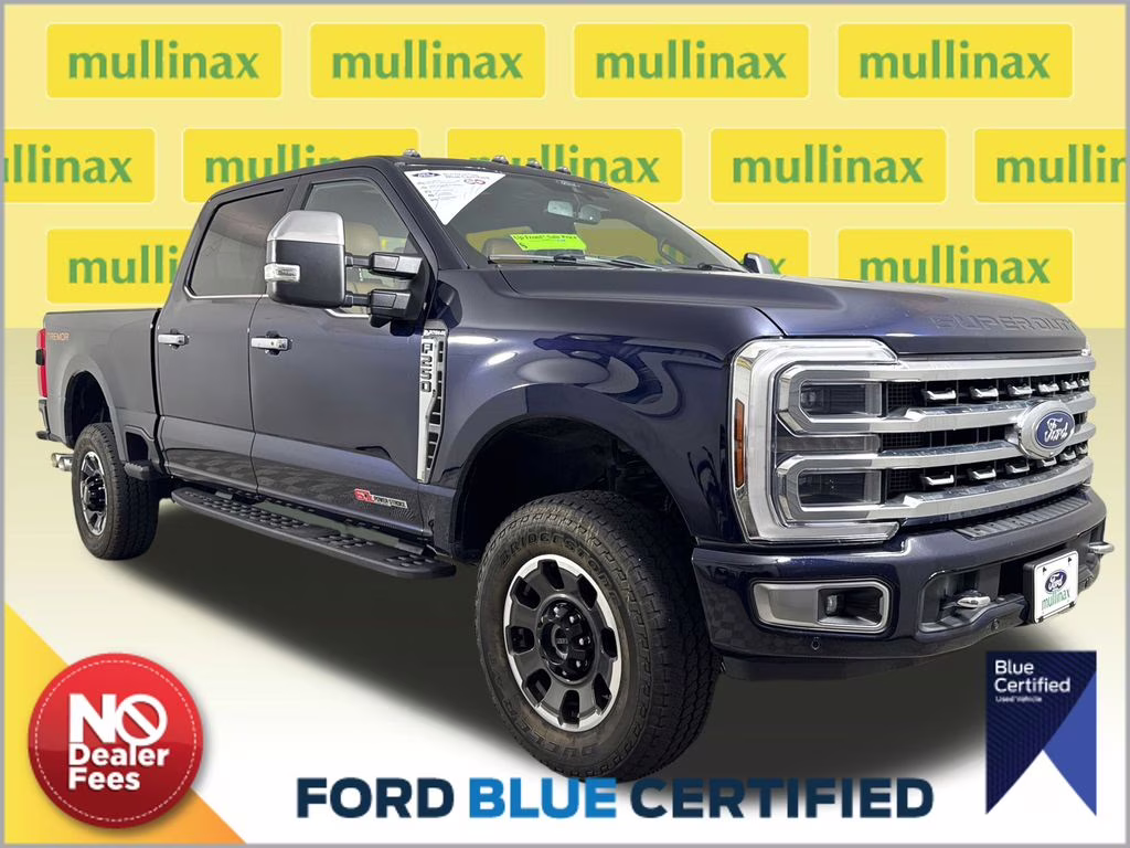 2024 Antimatter Blue Metallic Ford Super Duty F-250 SRW Platinum 4X4 Truck