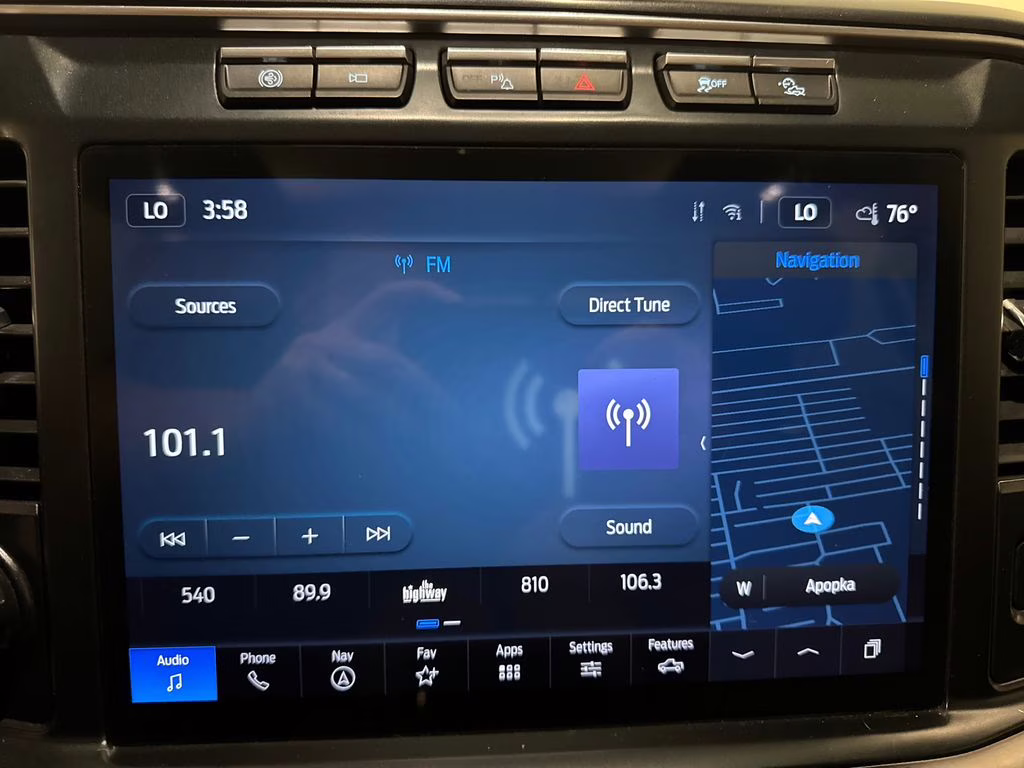 2024 Antimatter Blue Metallic Ford Super Duty F-250 SRW Platinum 4X4 Truck