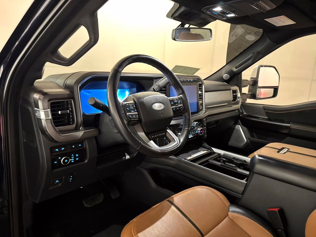 2024 Antimatter Blue Metallic Ford Super Duty F-250 SRW Platinum 4X4 Truck