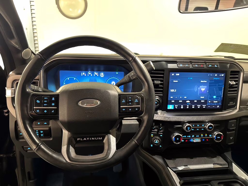 2024 Antimatter Blue Metallic Ford Super Duty F-250 SRW Platinum 4X4 Truck