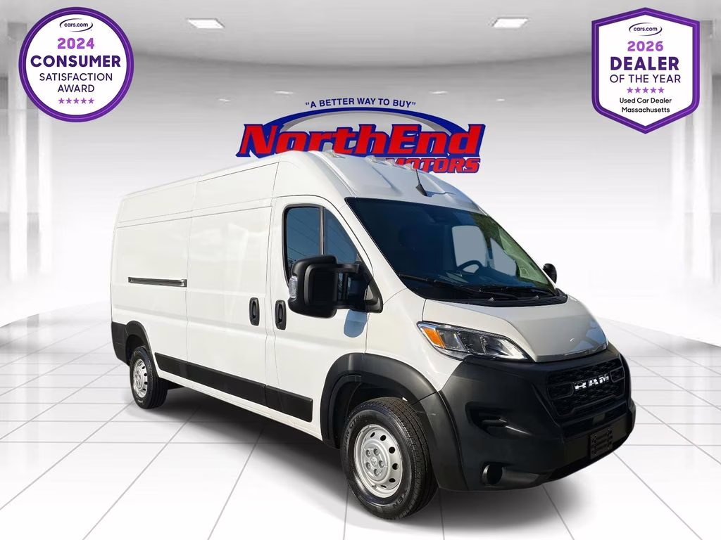 2023 Bright White Clearcoat Ram ProMaster 2500 High Roof FWD Van