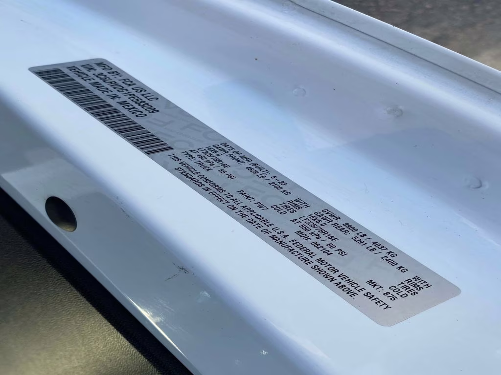 2023 Bright White Clearcoat Ram ProMaster 2500 High Roof FWD Van