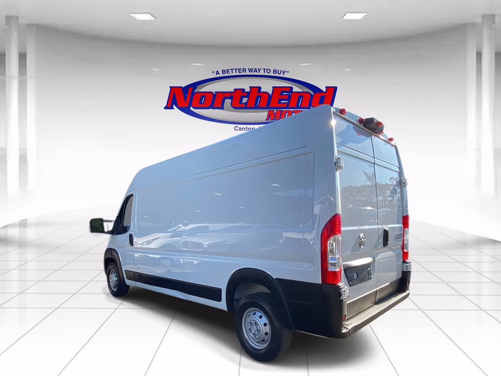 2023 Bright White Clearcoat Ram ProMaster 2500 High Roof FWD Van