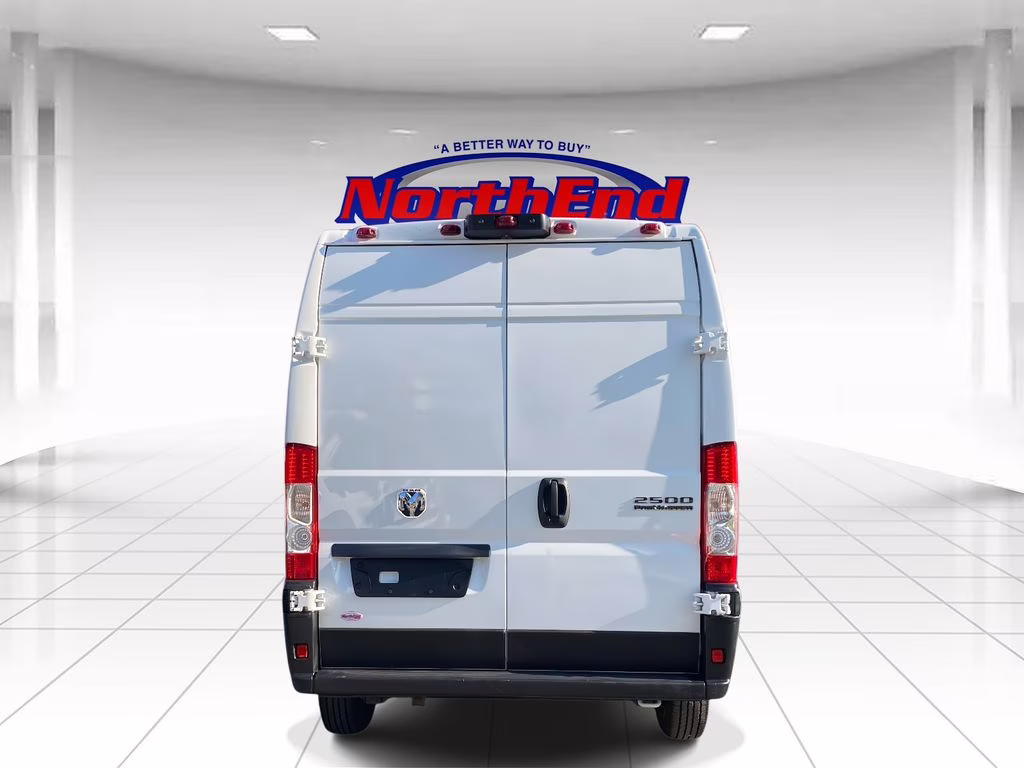 2023 Bright White Clearcoat Ram ProMaster 2500 High Roof FWD Van