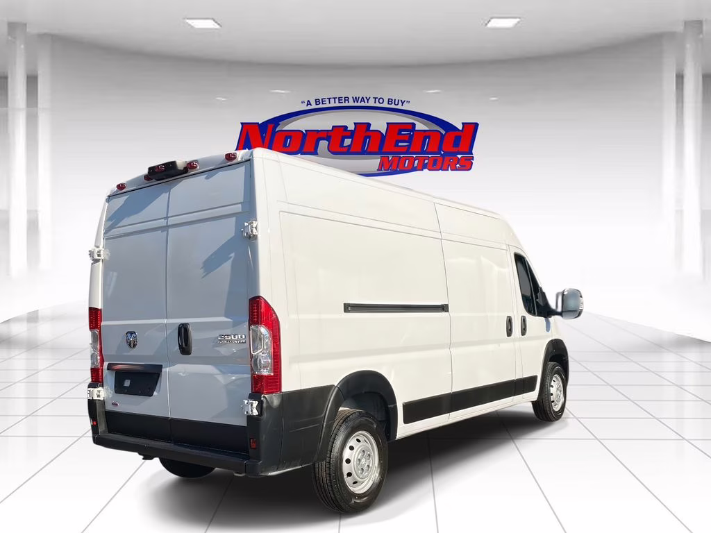 2023 Bright White Clearcoat Ram ProMaster 2500 High Roof FWD Van