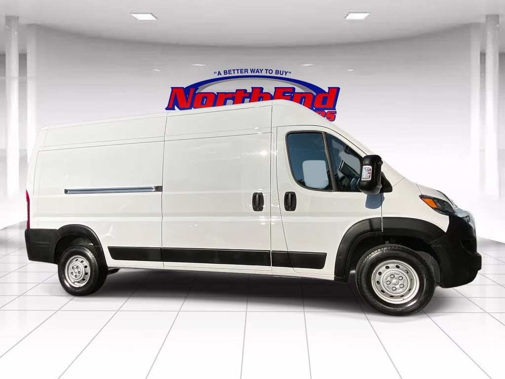 2023 Bright White Clearcoat Ram ProMaster 2500 High Roof FWD Van