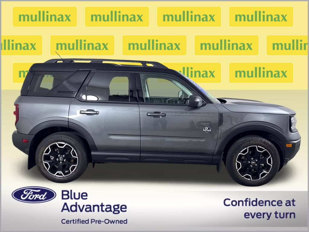 2025 Carbonized Gray Metallic Ford Bronco Sport Outer Banks 4X4 SUV