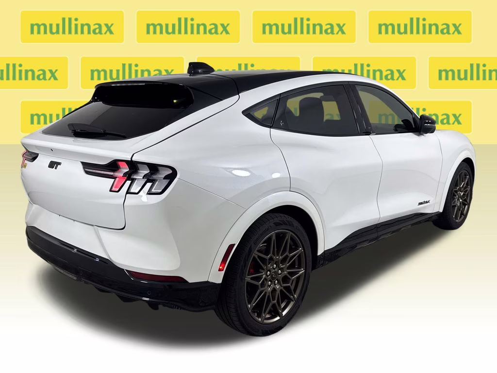 2025 Star White Metallic Tri-Coat Ford Mustang Mach-E GT AWD SUV
