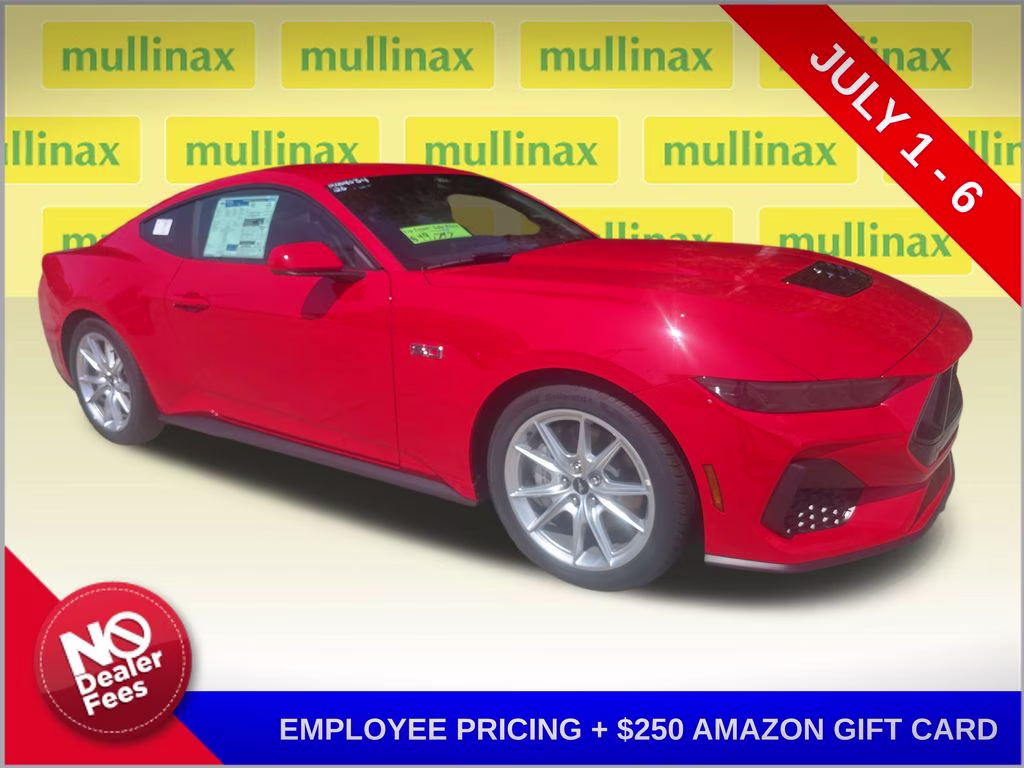 2026 Race Red Ford Mustang GT Premium RWD Coupe