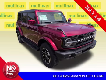 2026 Ruby Red Metallic Ford Bronco Outer Banks 4X4 SUV