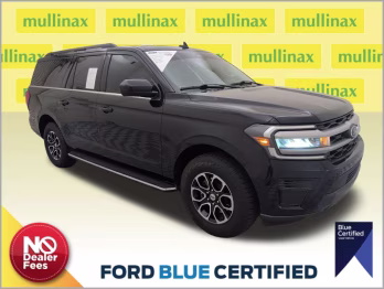 2022 Agate Black Metallic Ford Expedition Max XLT RWD SUV