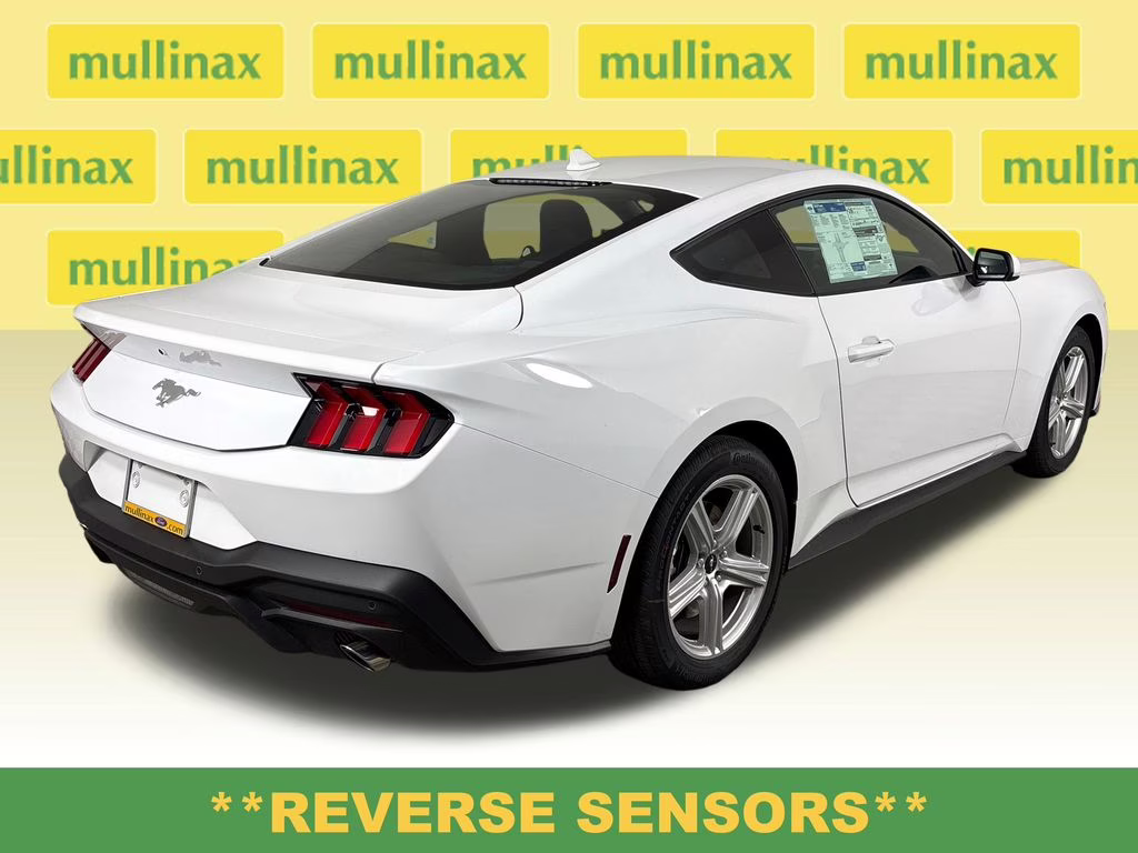 2026 Oxford White Ford Mustang EcoBoost RWD Coupe