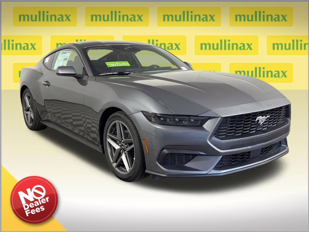 2026 Carbonized Gray Metallic Ford Mustang EcoBoost RWD Coupe