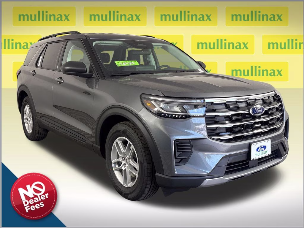2026 Carbonized Gray Metallic Ford Explorer Active RWD SUV