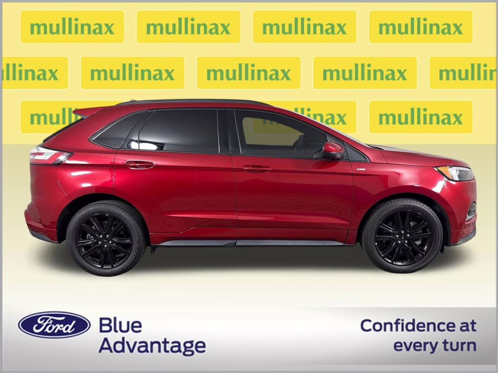 2022 Red Metallic Ford Edge ST Line AWD SUV