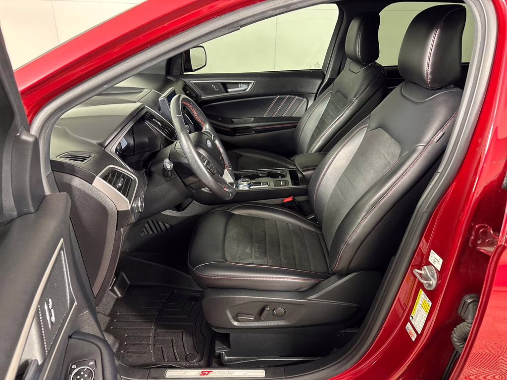 2022 Red Metallic Ford Edge ST Line AWD SUV