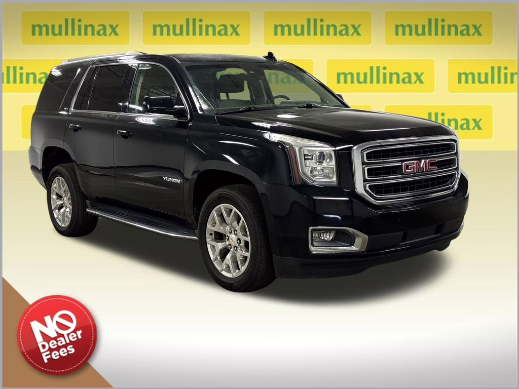 2017 Onyx Black GMC Yukon SLT RWD SUV